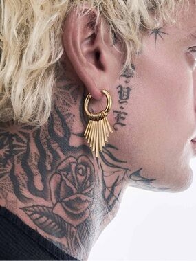 Ask and Embla MAYA SUNBEAM EARRINGS Gold